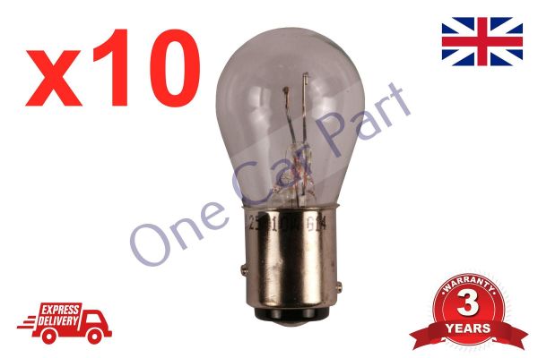 Staggered Brand New 10x 48v 25/10w BAY15D Bulb