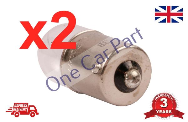 E Approved 2x 207 SCC BA15S Rear Tail Light Car Bulb 12v 5w